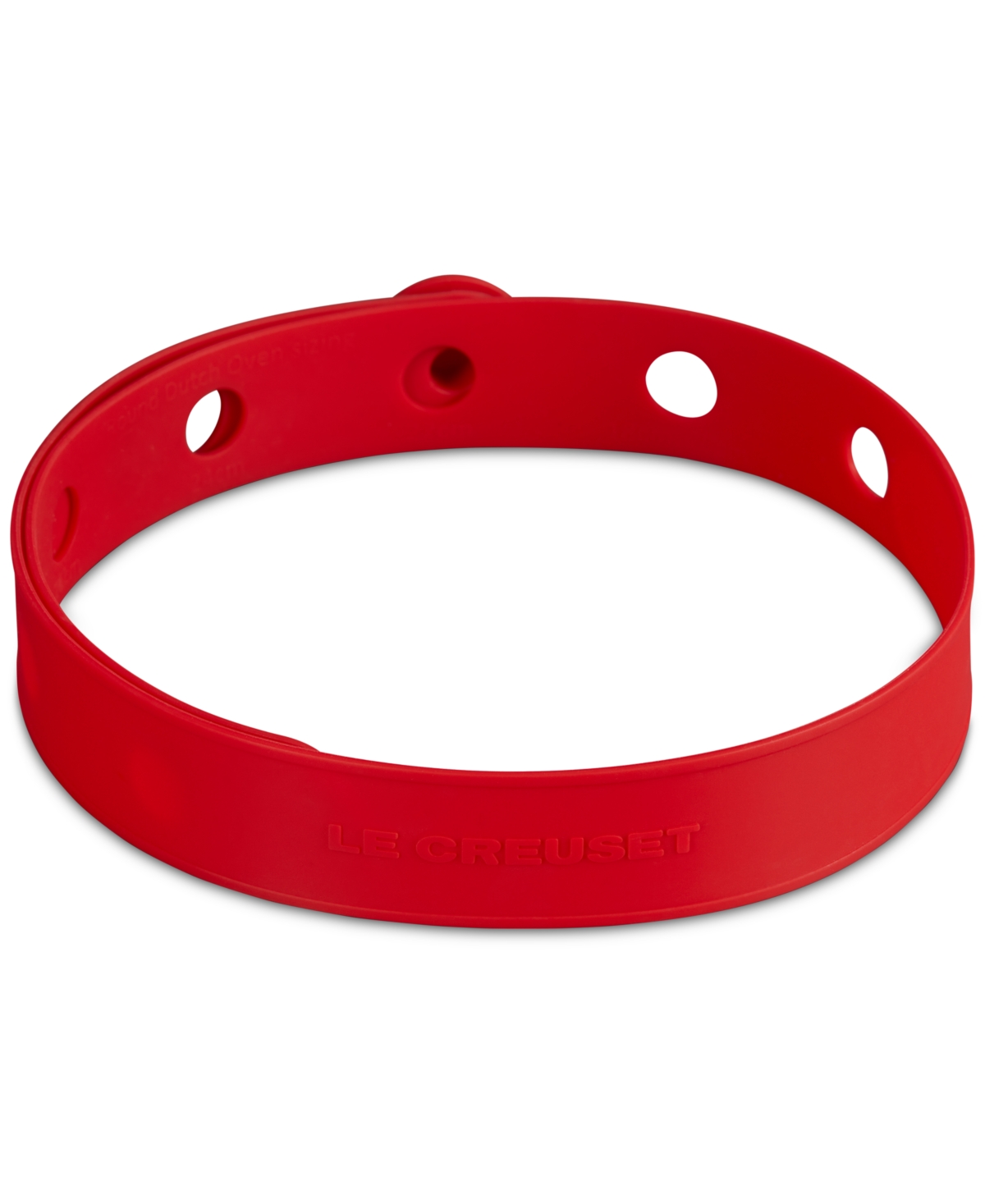Le Creuset Silicone Round Dutch Oven Travel Latch In Cerise