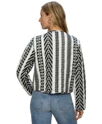 Женская стеганая куртка Sanctuary из кокоса ручной работы на пуговицах спереди