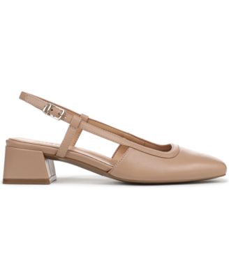 Women's Harper Block Heel Square Toe Slingback Pumps