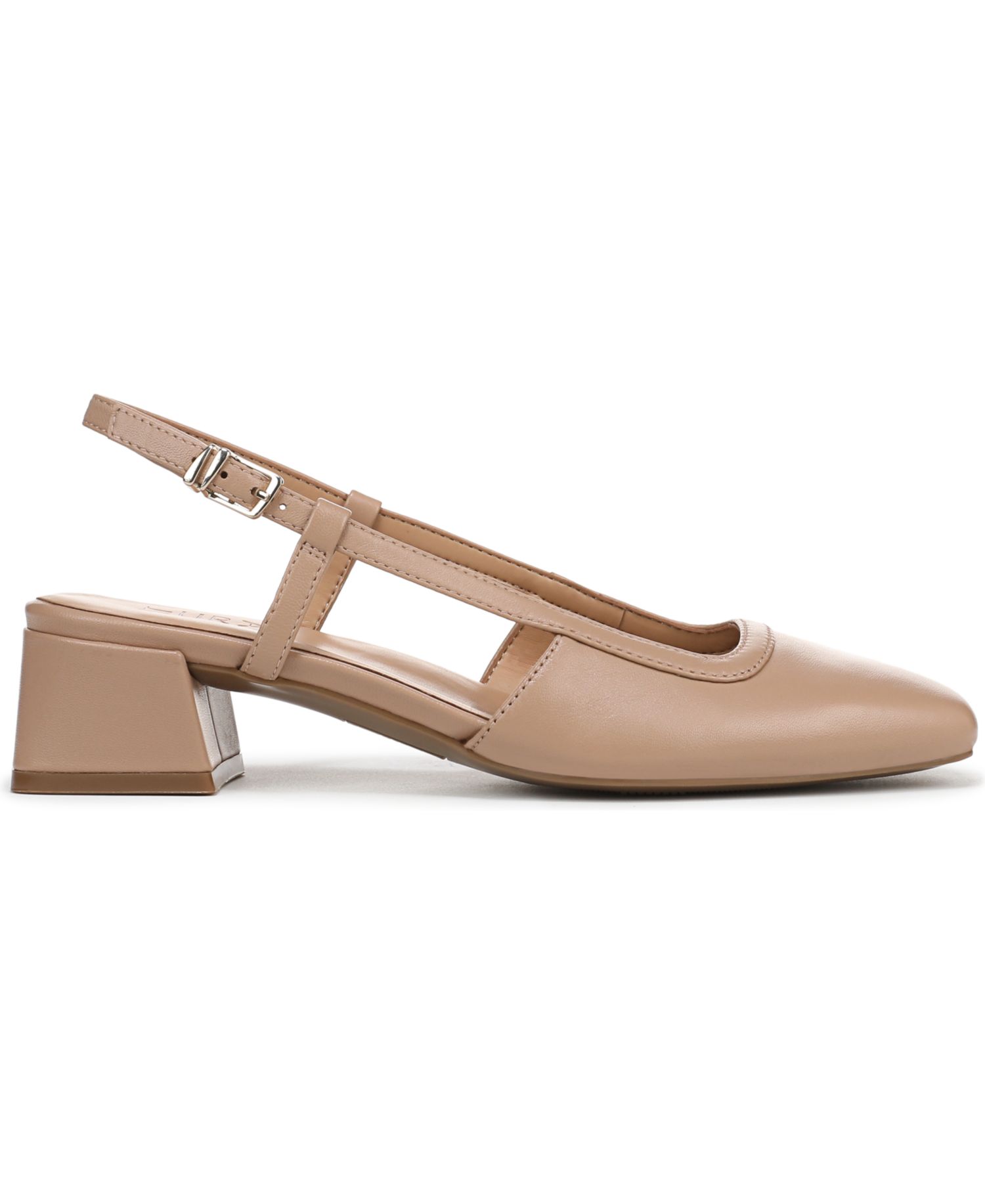 Women's Harper Block Heel Square Toe Slingback Pumps