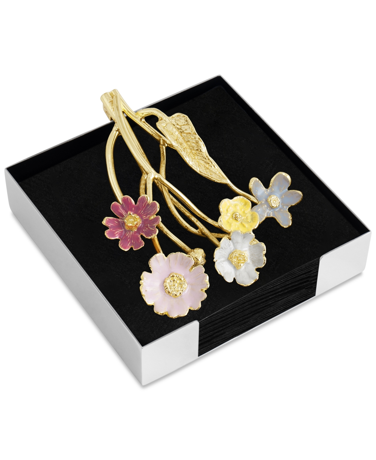 Michael Aram Wildflowers Cocktail Napkin Holder In No Color