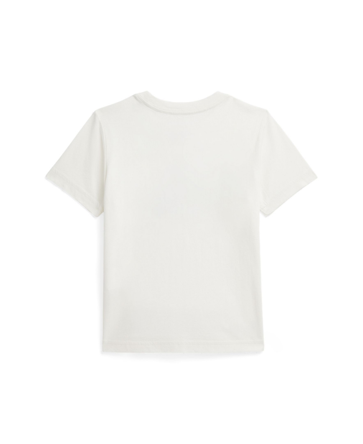Polo Ralph Lauren Toddler And Little Boys Madras-logo Jersey T-shirt In Nevis