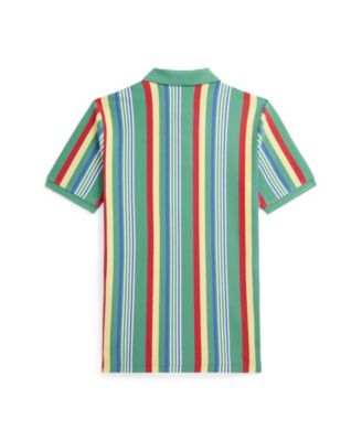 Big Boys Striped Polo Shirt
