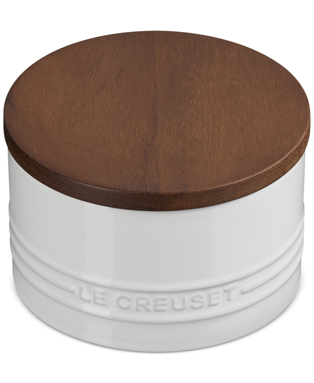Le Creuset Signature Stoneware 16-ounce Storage Canister In White