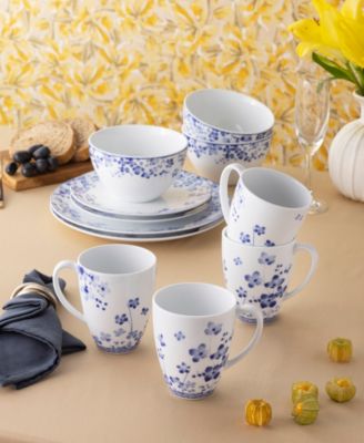 Bloomington Road 4.75" Set of 4 Mugs, Service for 4