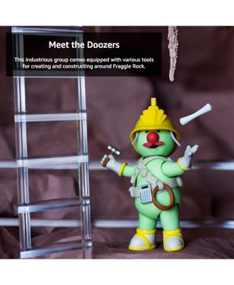 Boss Fight Studio Flange Doozer, Collectible Action Figure – Highly Articulated Figurine with Accessories Including Removable Hard Hat, Harness, Construction Tools, Walkie Talkie – 1:12