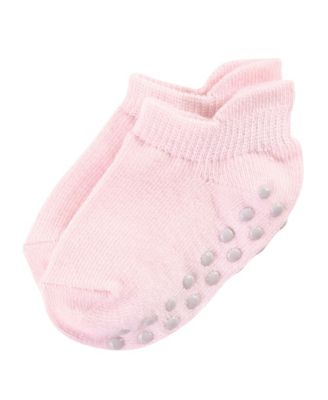 Baby Girls 12Pk Natural Non Skid Socks