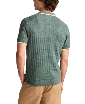 Lucky Brand Мужской свитер поло с коротким рукавом и наконечником от Lucky Brand 15890₽