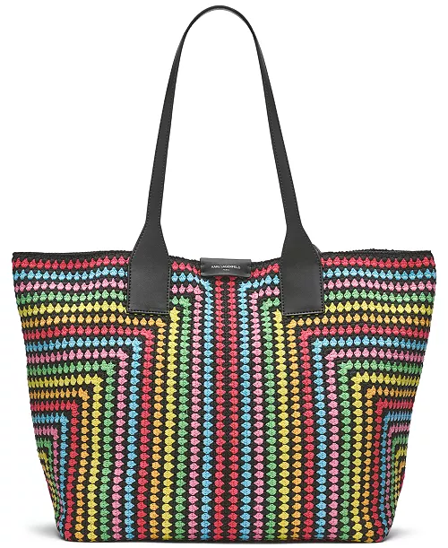 KARL LAGERFELD PARIS Henriette Large Tote Bag