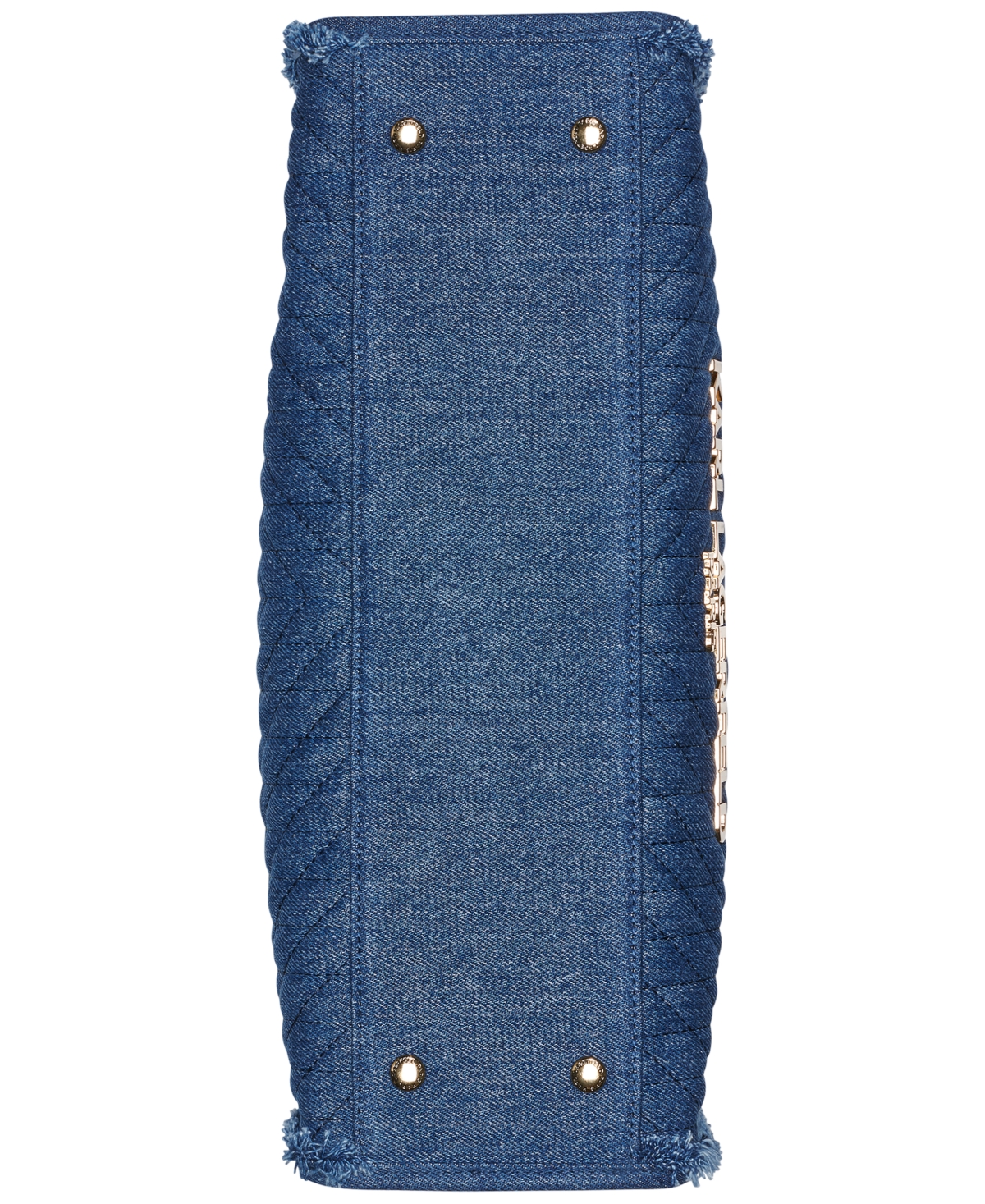 Karl Lagerfeld Savoie Large Tote Bag In Washed Denim