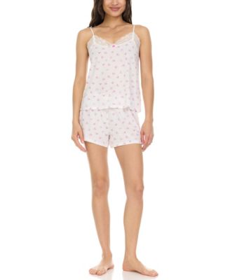 Flora by Flora Nikrooz, женский короткий комплект на бретелях от Brittany Pointelle Cami