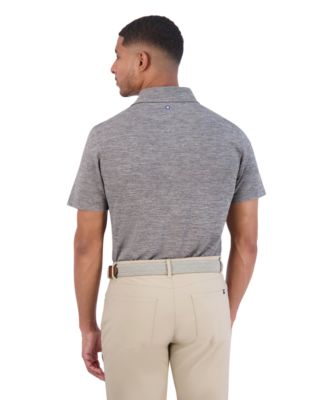 Бен Шерман Мужская рубашка поло спортивного покроя из пряжи для гольфа Ben Sherman окрашенная под мрамор 15790₽