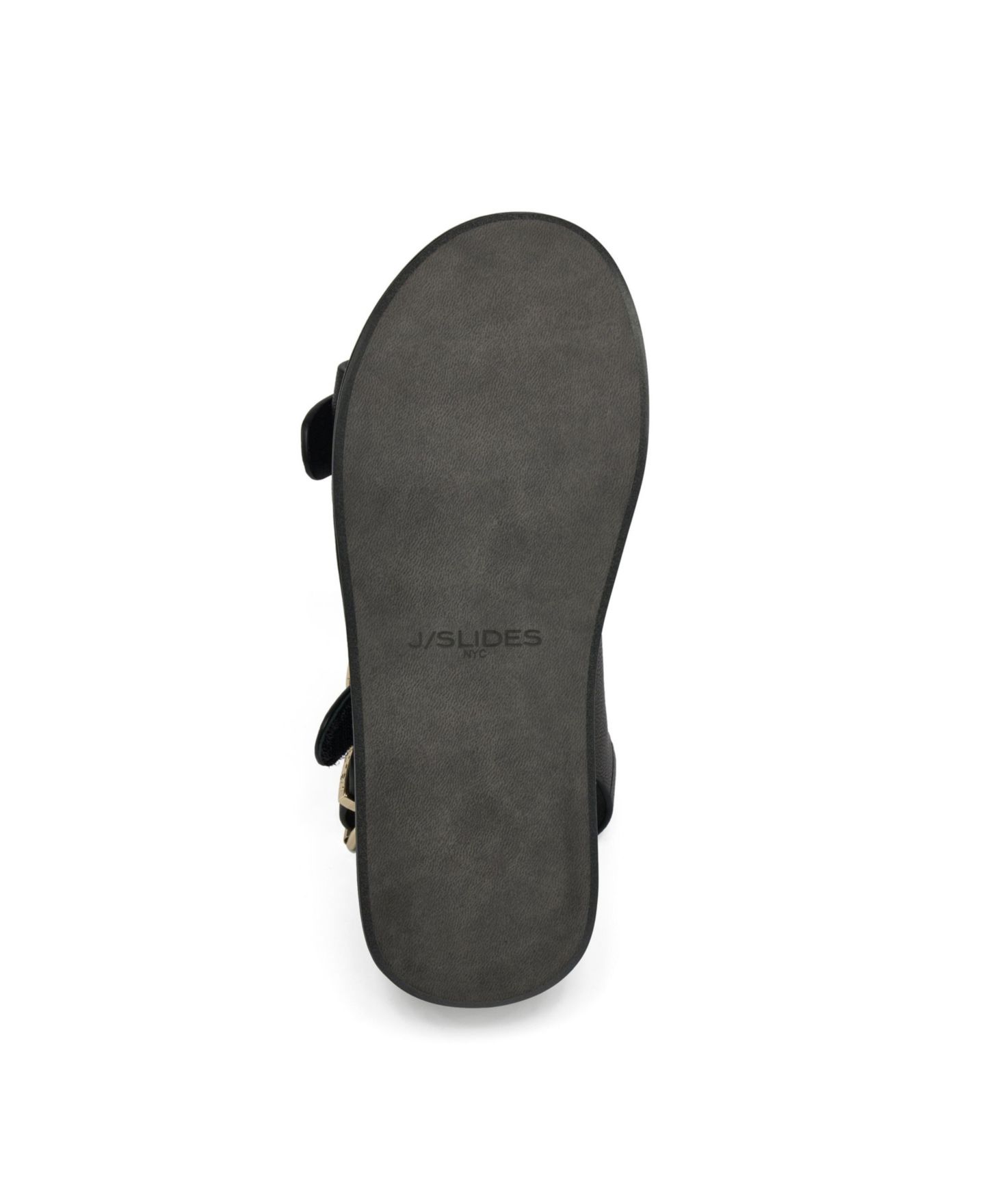 Женские сандалии JSlides Brooke Sandal, цвет: Чёрный кожаный — фото 6