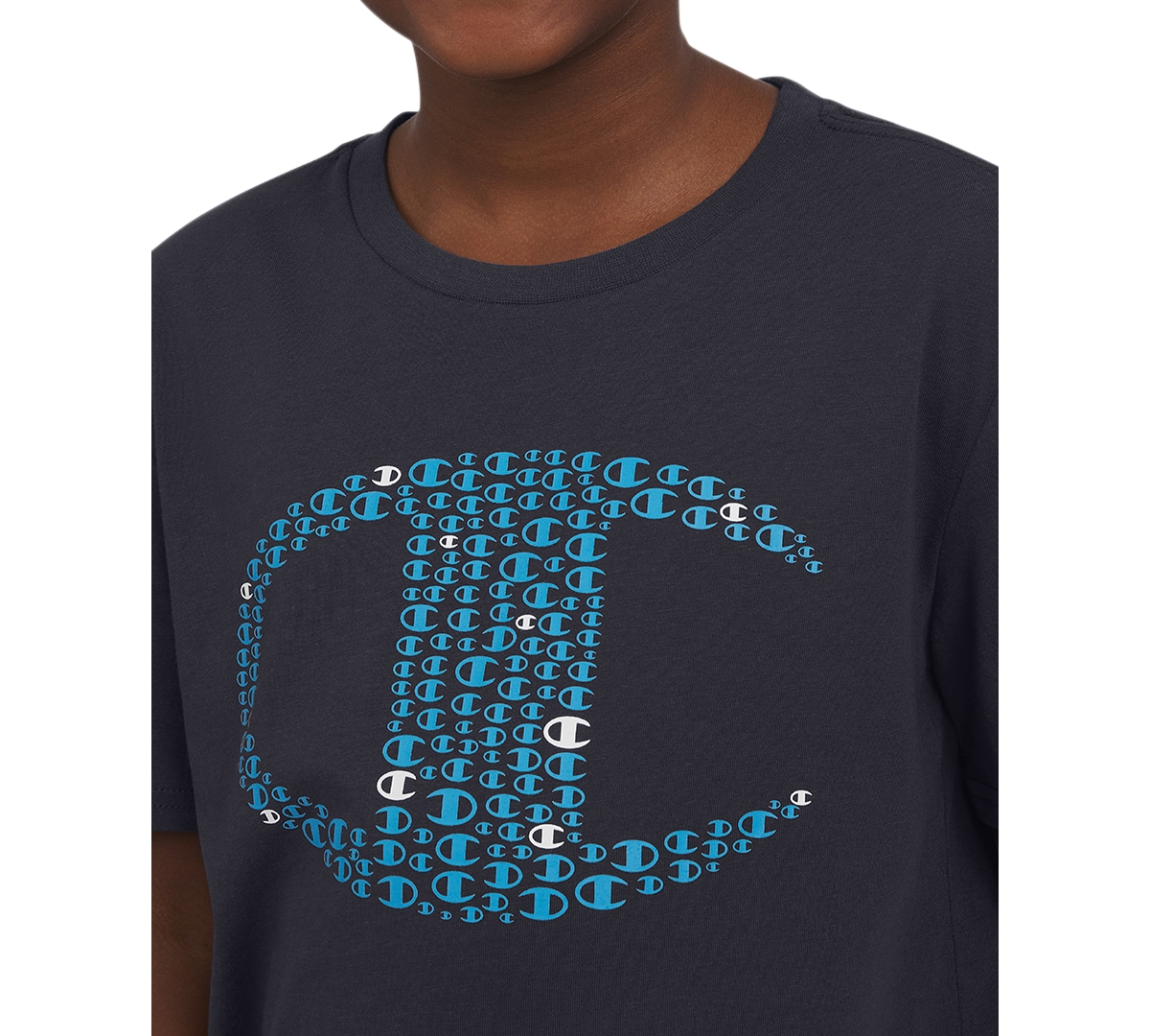 Champion Big Boys Logo Graphic Short-sleeve T-shirt