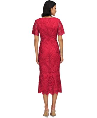 Women's Camilla Soutache Midi Party Dress