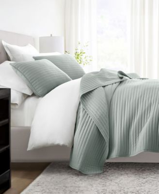 Stripe Stitch 2-Pc. Quilt Set, Twin/Twin XL