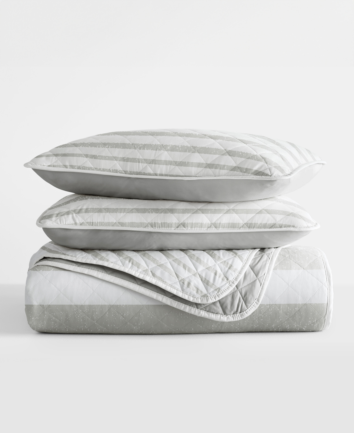 ienjoy Home Summer Stripes Reversible -Pc. Lightweight Quilt Set