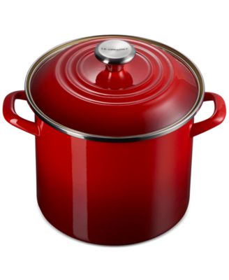 Enamel On Steel 8-Qt. Stockpot