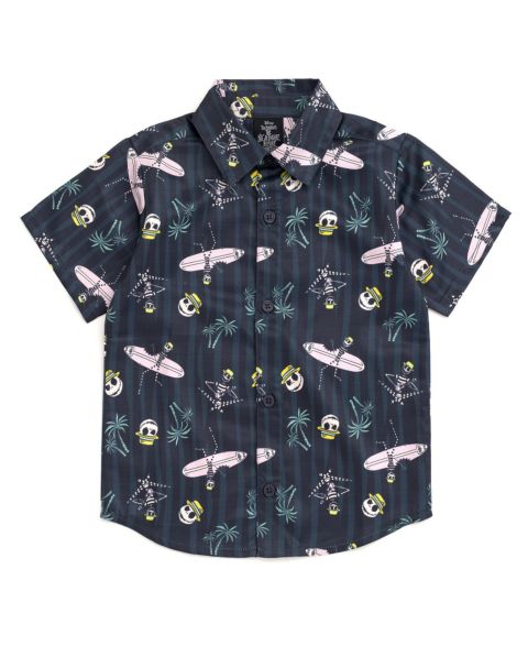Рубашка Nightmare Before Christmas ( 6 to 18 - 20) Button Down Shirt для мальчиков