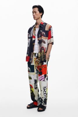 Дизайнерские мужские брюки Desigual от дизайнера Кристиана Лакруа 37890₽
