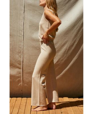 Женский свитер Jaqui Lounge в стиле полумесяц, трикотажные брюки