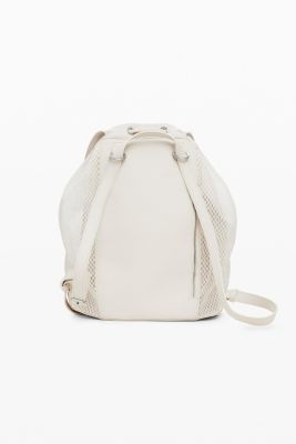 Women's Medium mesh drawstring backpack