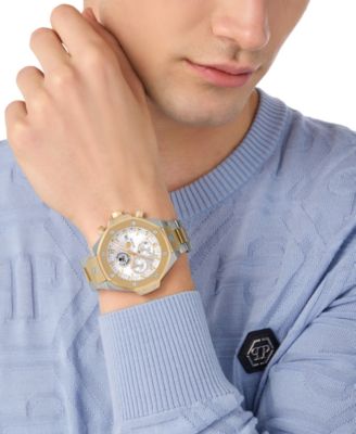 Men's Chronograph Royal Two-Tone Bracelet Watch 46mm