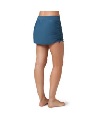 Свободная женская юбка для плавания в стиле кантри с боковыми складками