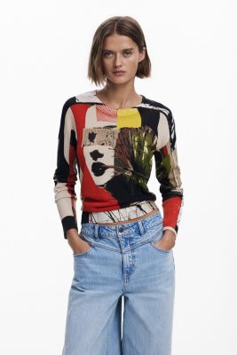 Женский свитер Desigual от дизайнера Кристиана Лакруа