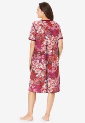 Women's Dreams and Co. Short T-Shirt Lounger