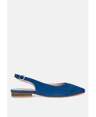 Womens Hocane Genuine Leather Slingback Sandals