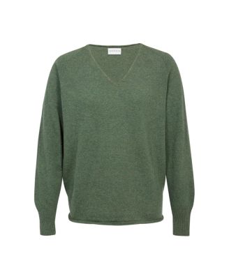 Celtic & Co. Женский свитер с V-образным вырезом Geelong Slouch