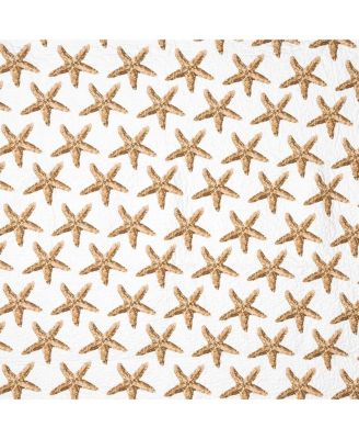 Sand Bridge Stars Accent Throw Blanket