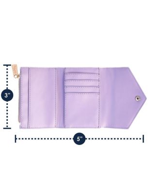 Женский кошелек-конфетти в подарочной упаковке, симпатичный Двойной органайзер для нескольких карт и кошелек для монет с золотой застежкой-молнией, Идеальный аксессуар для Дамской сумочки или клатча