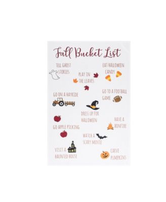 Fall Bucket List Towel