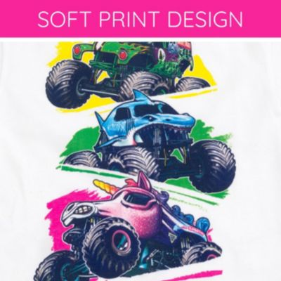 Toddler Girls Drop Shoulder T-Shirt and Bike Shorts Outfit Set