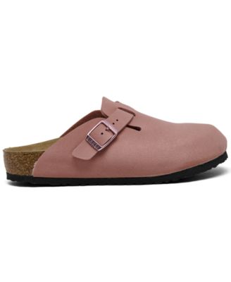 Little Girls Boston Suede Leather Clogs from Finish Line