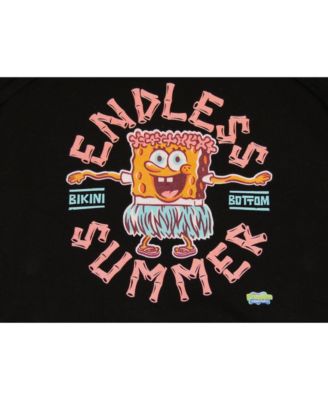 SpongeBob SquarePants Big - Tall Hula Dancing Endless Summer Hoodie-4XL