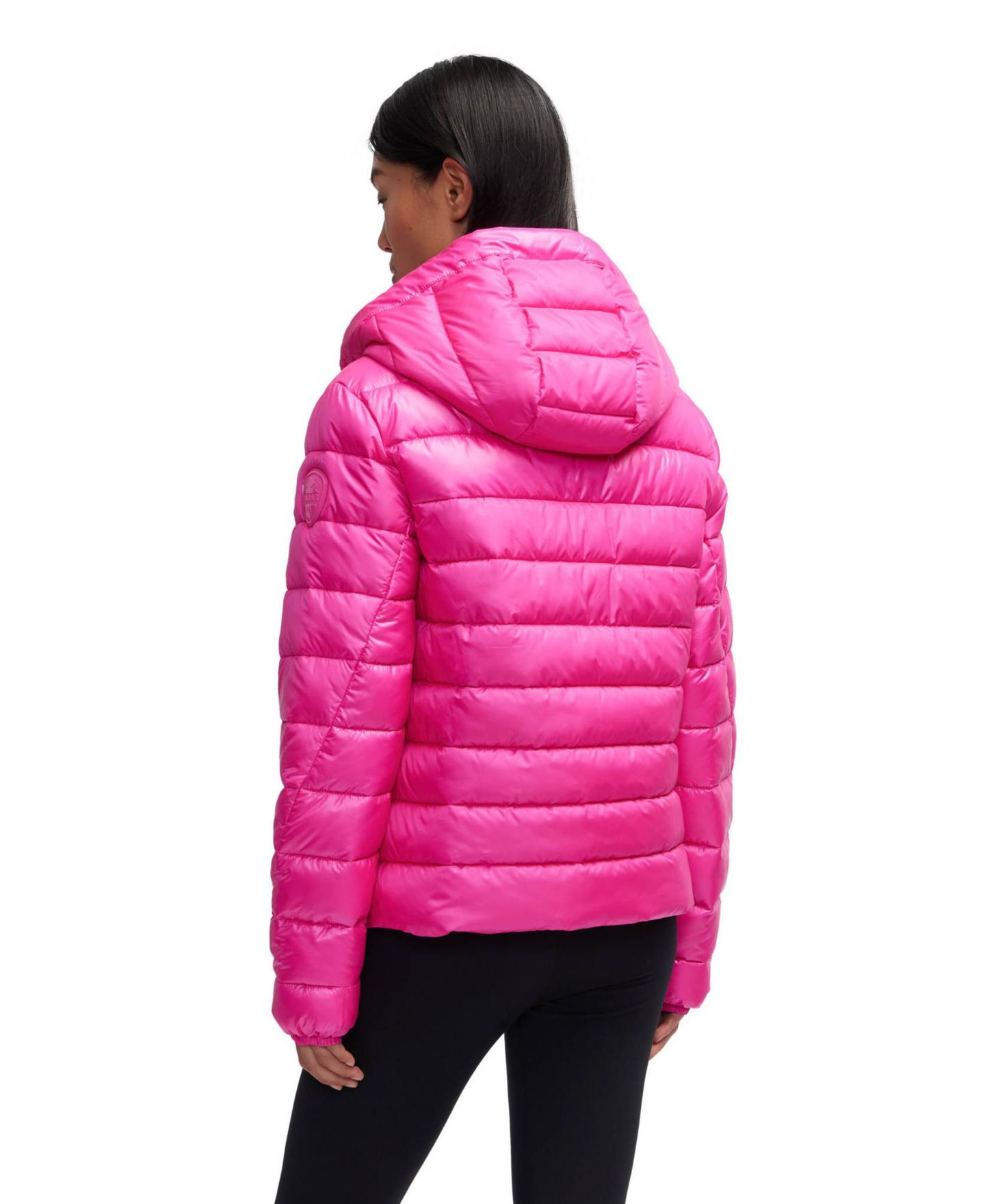Женская куртка PAJAR Kateri Light Weight Boxy Puffer, цвет: Розовый сияющий — фото 3