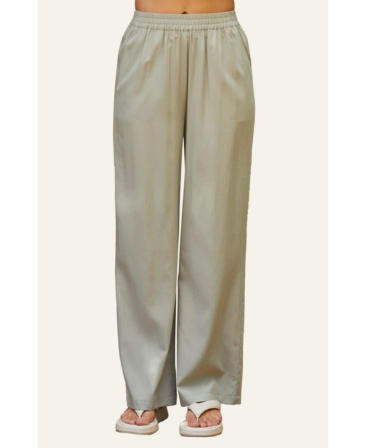 Women's Hayden Pull On Pants - Light/pastel green + eucalyptus