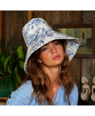 Шляпа NAU Botanica цвета Индиго