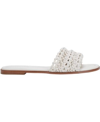 Women's Vickee Woven Flat Slide Sandals