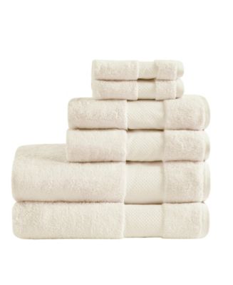 Madison Park Signature Turkish Cotton 6-Pc. Bath Towel Set - Macy's