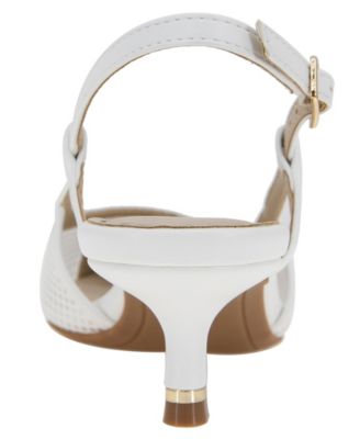 Women's Martha Mesh Kitten Heel Pumps