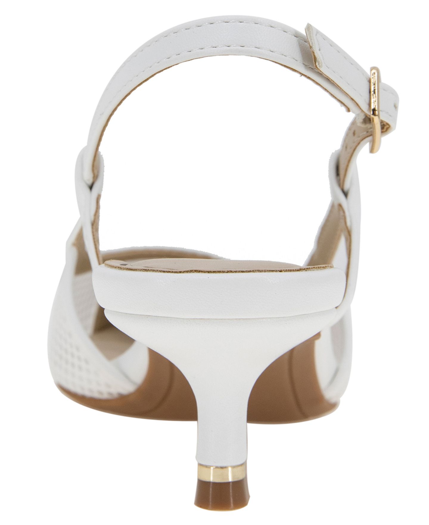 Женские туфли Kenneth Cole New York Martha Mesh Kitten Heel, цвет: Белый — фото 3