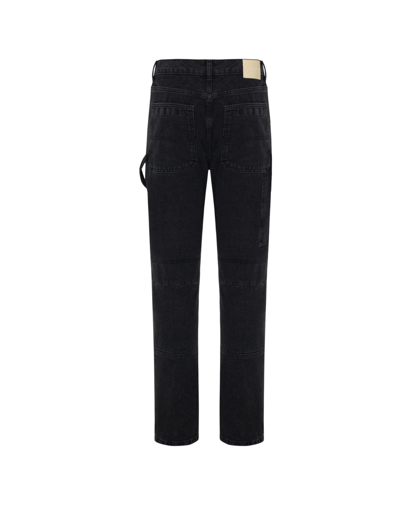 Мужские брюки PCFG Cargo Denim With Zip, цвет: Чёрный — фото 9