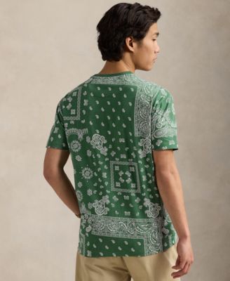 Polo Ralph Lauren Men's Classic-Fit Bandanna Jersey T-Shirt - Macy's