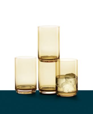 Tuscany Classics Stackable Cooler Glasses, Set of 4