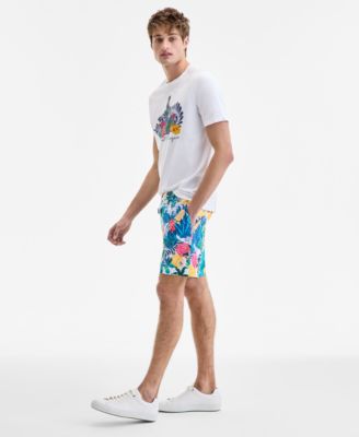 Оригинальные мужские плавки Penguin с цветочным рисунком