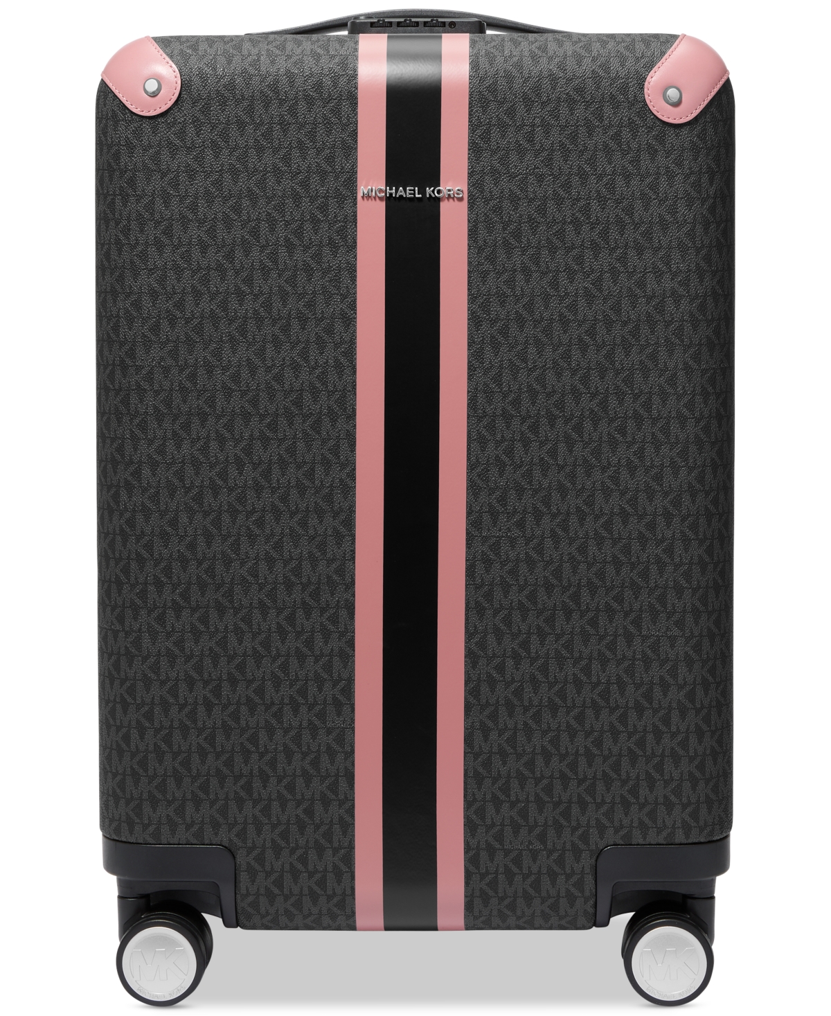 Michael Michael Kors Travel Small Hardcase Trolley - Black Multi/ Rose